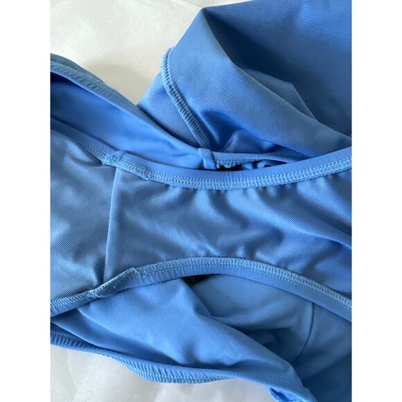 LILLY PULITZER Isle Lattice One Piece Swimsuit Style #001234 Blue Size 8 - Picture 6 of 7